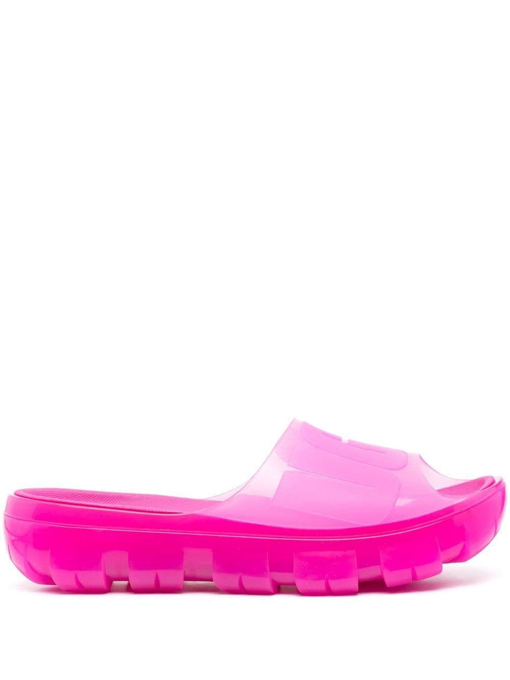 UGG Jella Clear platform slides Balenciaga