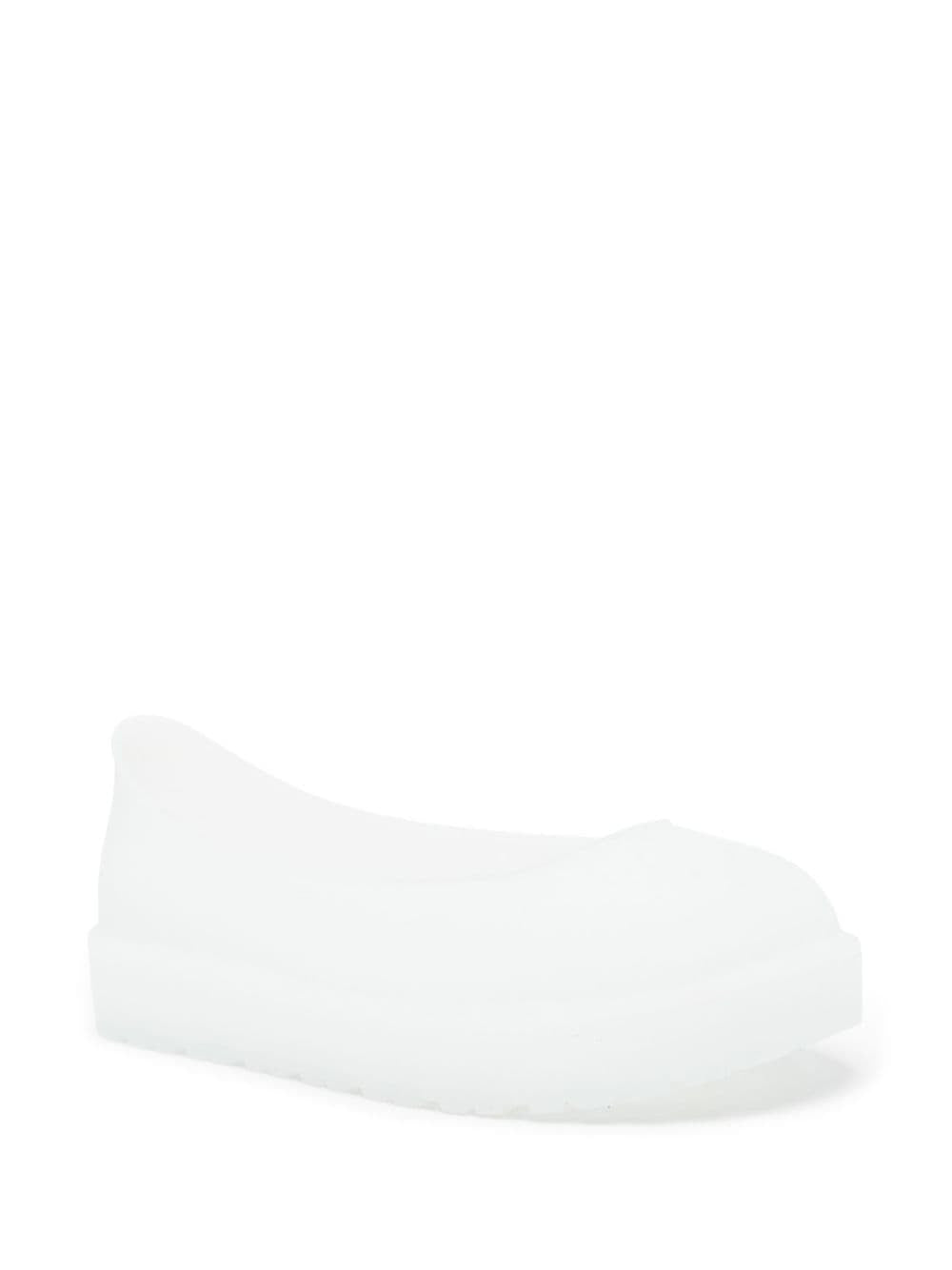 UGG logo-print transparent boot guard Balenciaga