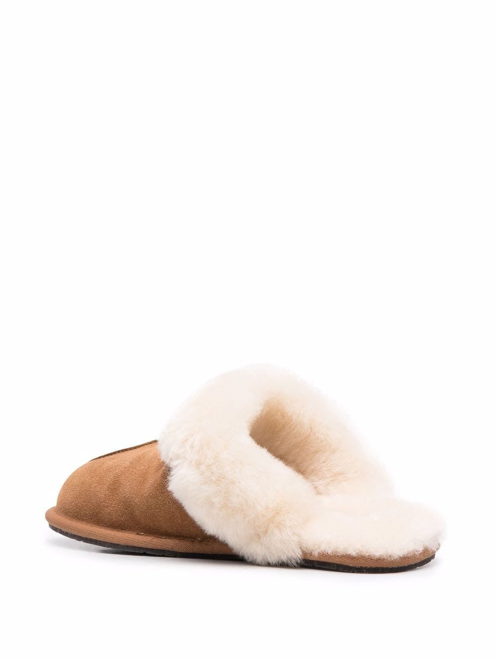 UGG shearling-trim slippers Balenciaga
