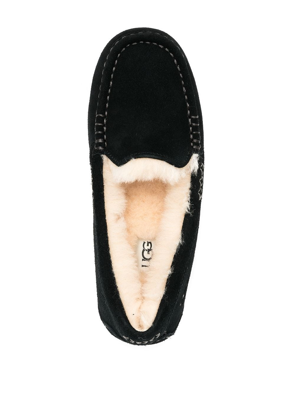 UGG shearling-lined loafers Balenciaga