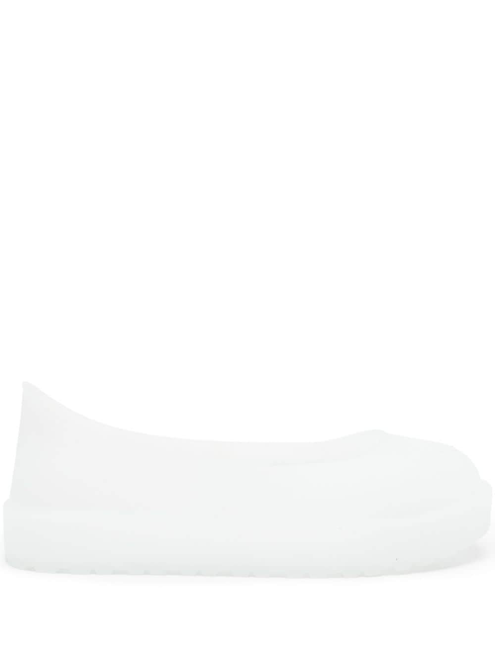 UGG logo-print transparent boot guard Balenciaga