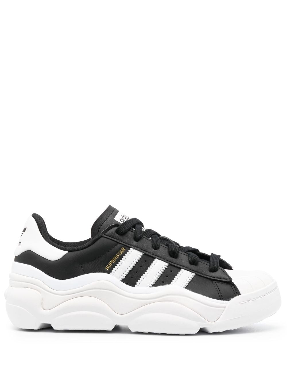 adidas Superstar chunky-sole leather sneakers adidas