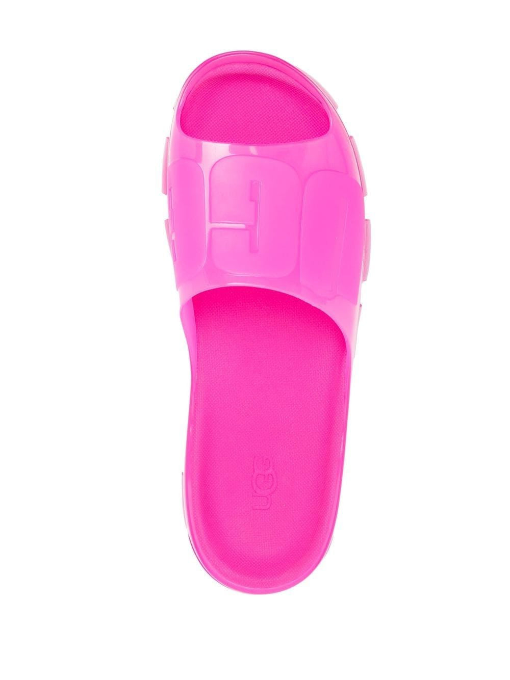UGG Jella Clear platform slides Balenciaga